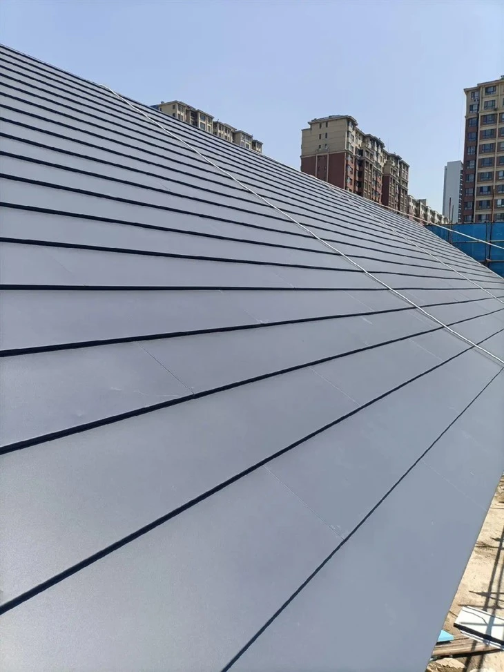 PVDF Painted ZAM Rectangular Flat Locking Roof Panels price