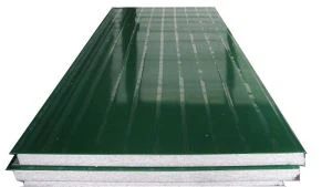 Tykkelse 50-150 mm Lett vanntett EPS -takisolasjon Sandwichpanel